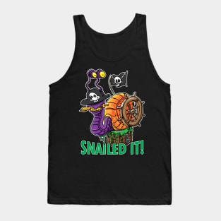 Snailed It Pirate Snail Tank Top